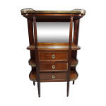 Meuble demi - lune style louis xvi fin 19me