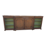 Meuble enfilade style régence en acajou avec les portes grillagées Meuble enfilade style régence en acajou avec les portes grillagées