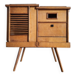 Meuble hi - fi vintage, bar, console ancienne Meuble hi - fi vintage, bar, console ancienne