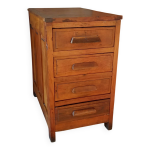 Meuble de mtier, de bureau ancien 4 tiroirs