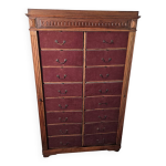 Meuble de m�tier cartonnier style louis philippe en noyer xix�me