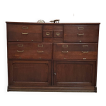 Meuble de m�tier en ch�ne