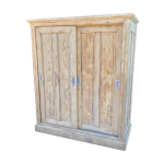 Meuble de métier comptoir buffet bahut enfilade bois brut Meuble de métier comptoir buffet bahut enfilade bois brut
