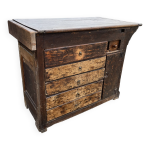 Meuble de mtier  tiroirs