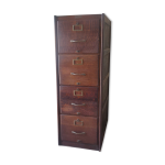 Meuble de mtier  tiroirs chne