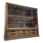 Meuble de mtier  vitrine xxl chne