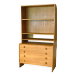 Meuble modulaire modle  ry - 100  par hans j. wegner pour ry mbler, danemark, 1950s