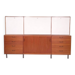 Meuble mural vintage made to measure par cees braakman pour pastoe