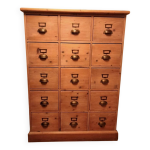 Meuble de notaire - 15 tiroirs