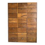 Meuble de notaire � clapets, r�nov�