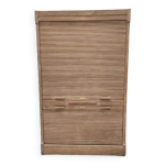 Meuble de notaire double volet chêne massif brut Meuble de notaire double volet chêne massif brut