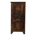 Meuble  une porte, art - populaire, auvergne, 19me sicle