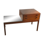 Meuble de rangement d'appoint tv casino par engstrom myrstrand vintage 60's