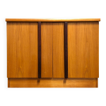 Meuble de rangement, buffet vintage en orme