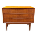 Meuble de rangement coffre scandinave 1960 teck vintage Meuble de rangement coffre scandinave 1960 teck vintage