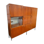 Meuble de rangement en teck par luigi bartolini