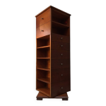 Meuble de rangement tournant