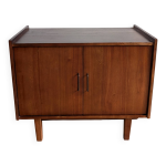 Meuble de salle de bain en bois massif vintage