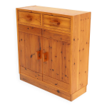 Meuble scandinave en pin dans le style de charlotte perriand