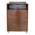 Meuble secr�taire �cole d'amsterdam art d�co sign� eshuis &co