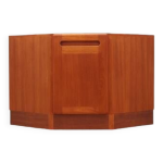 Meuble en teck, design danois, annes 1970, production : danemark