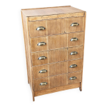 Meuble  tiroirs vintage