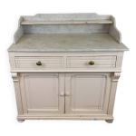 Meuble de toilette plateau marbre Meuble de toilette plateau marbre