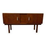 Meuble tv bas vintage en bois / lowboard / meuble bas