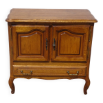 Meuble tv en ch�ne, plateau pivotant