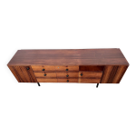 Meuble tv / hifi enfilade vintage en palissandre 1960