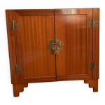 Meuble tv hifi style asiatique fait sur mesure Meuble tv hifi style asiatique fait sur mesure