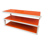 Meuble tv / home cinéma design norstone esse av - 3 niveaux - acier & verre Meuble tv / home cinéma design norstone esse av - 3 niveaux - acier & verre