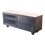 Meuble tv industriel sur mesure micheli design