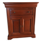 Meuble tv en merisier style louis philippe