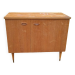 Meuble vintage pour machine a coudre singer