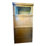 Meuble vitrine bibliothque bar modulable md - annes 60