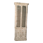 Meuble vitrine de style en bois laqu xx sicle