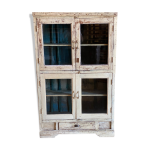 Meuble vitrine en teck ancien