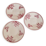 Minis assiettes fa�ence vintage, d�nette