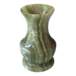 Mini vase en onyx vert