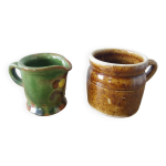 Miniatures en cramique, pot et pichet