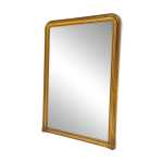 Miroir ancien louis philippe dor feuille d or - 185 x 104 cm