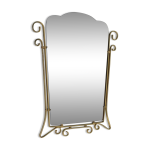 Miroir dans une armature en aluminium 67x54cm
