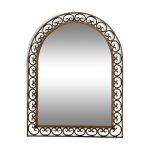 Miroir art dco en fer forg