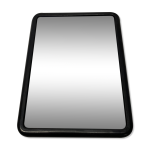 Miroir de barbier vintage bak�lite noire