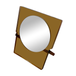 Miroir de barbier vintage double face