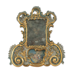 Miroir baroque, fabriqué à la main, années 1960 Miroir baroque, fabriqué à la main, années 1960