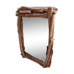 Miroir bois flott