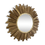 Miroir en bois flott