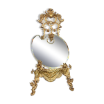 Miroir en bronze de table fin xixe Miroir en bronze de table fin xixe